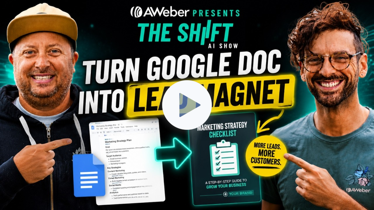 Launch a Lead Magnet Today With Just a Google Doc and AI / The Shift AI Show Episode 31