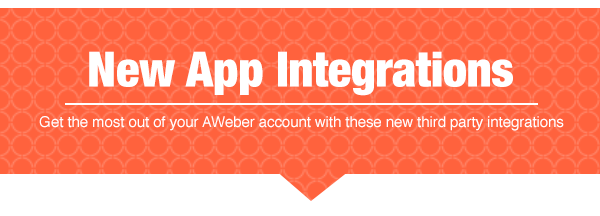 AWeber New App Integrations