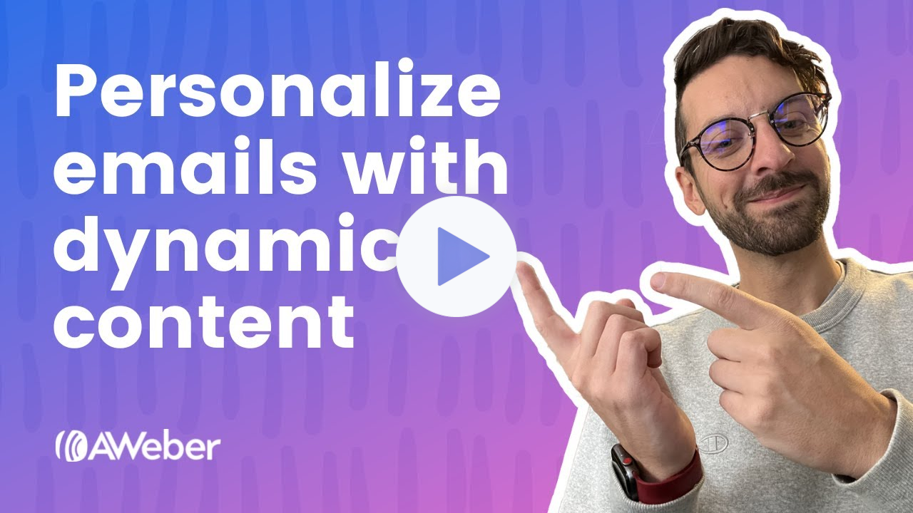 Video on sending people ultra-personalized email with dynamic content