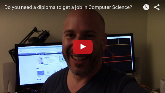 What is the secret to find a software development job without a degree?