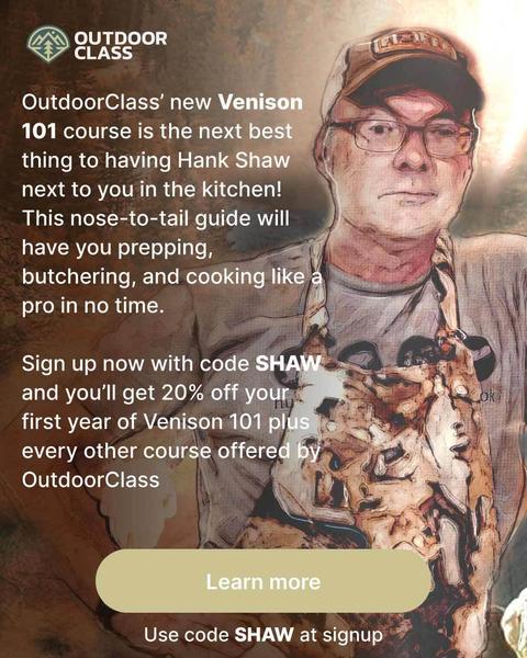 Venison 101 coupon code