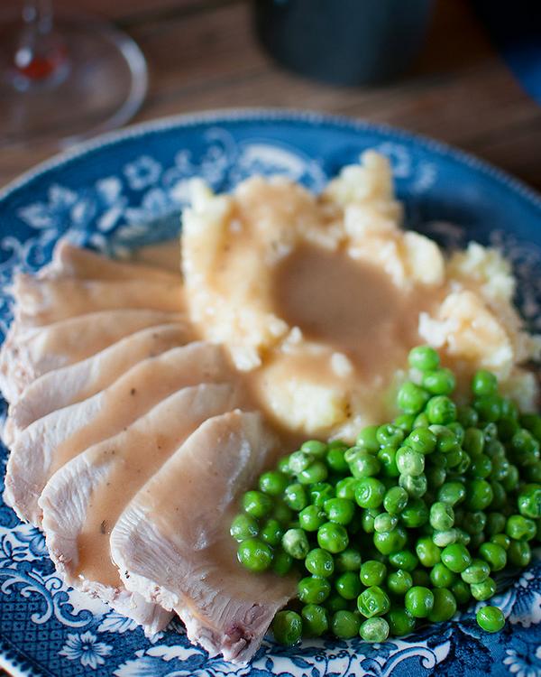 poached turkey breast