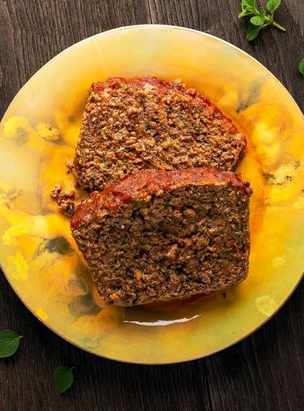 Venison meatloaf. 