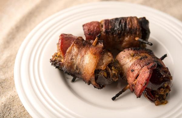 bacon wrapped doves