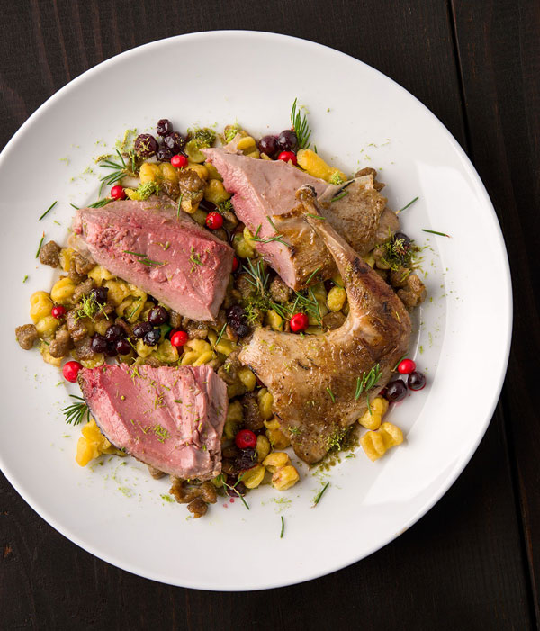 Fancy spruce grouse recipe