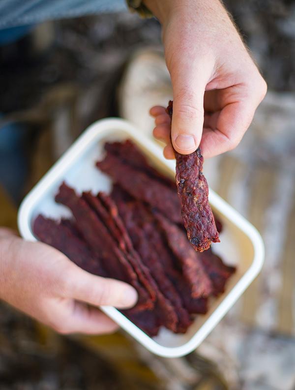 Ground venison jerky