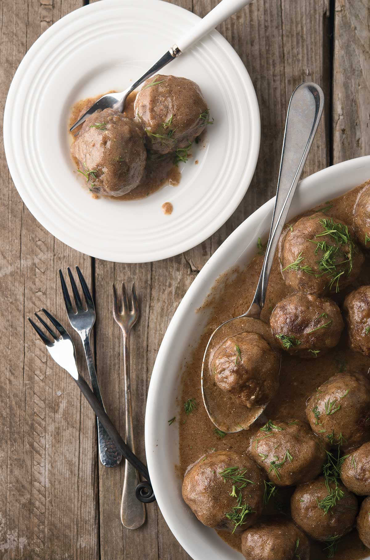 Swedish meatballs better than IKEA.