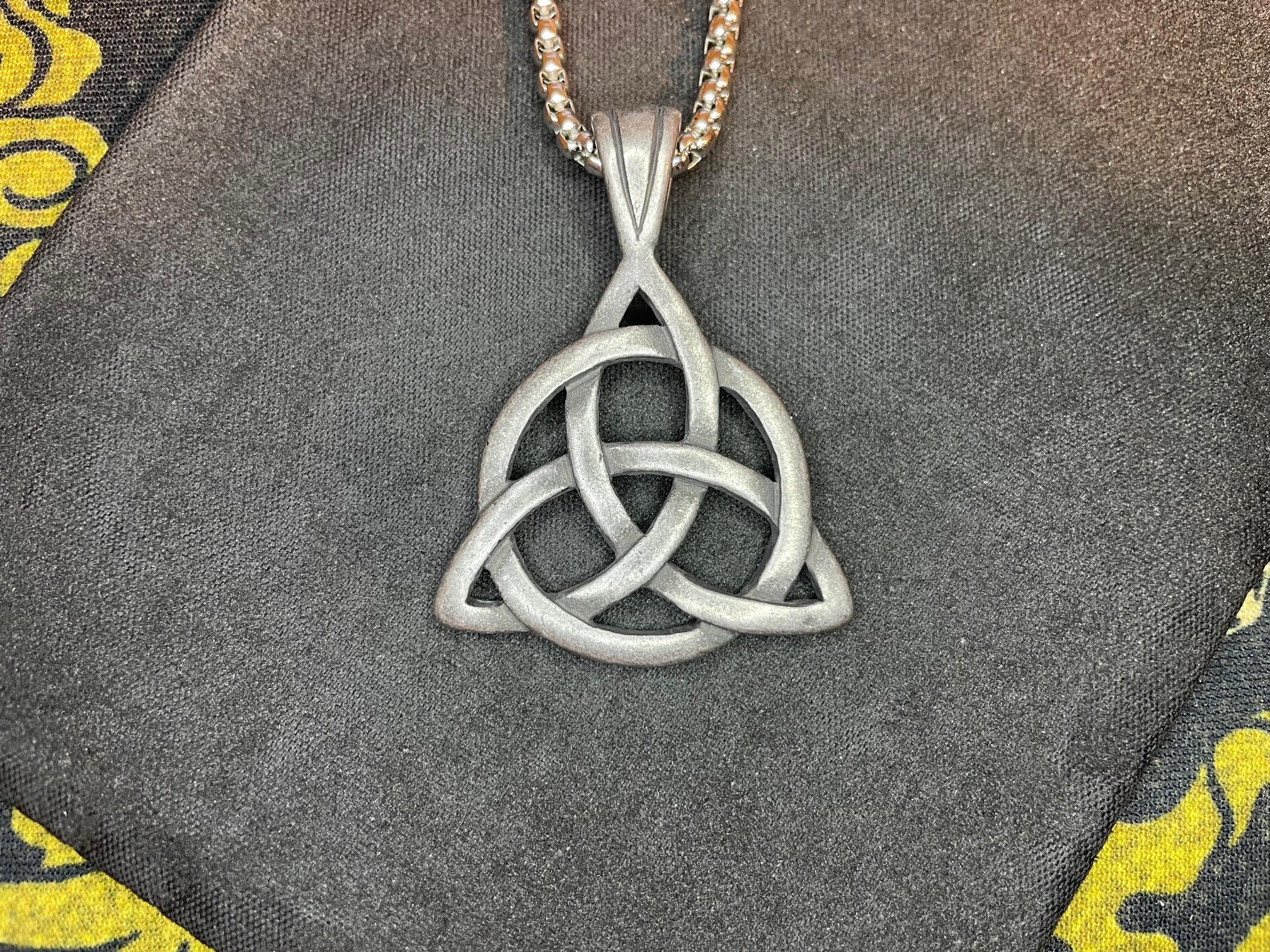 heartagram pentagram heart feminine masculine force duality necklace