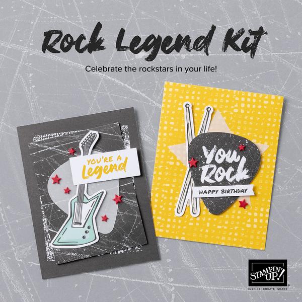 Rock Legend Kit, Stampin' Up!, online shopping, all-inclusive kit