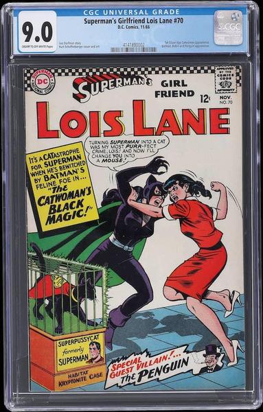 Superman's GF Lois Lane #70: 1st Silver Age Catwoman