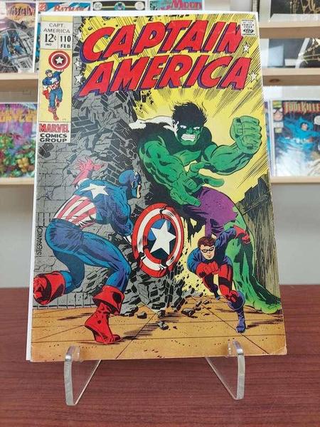Captain America 110 being auctioned on WhatNot by Sell My Comic Books