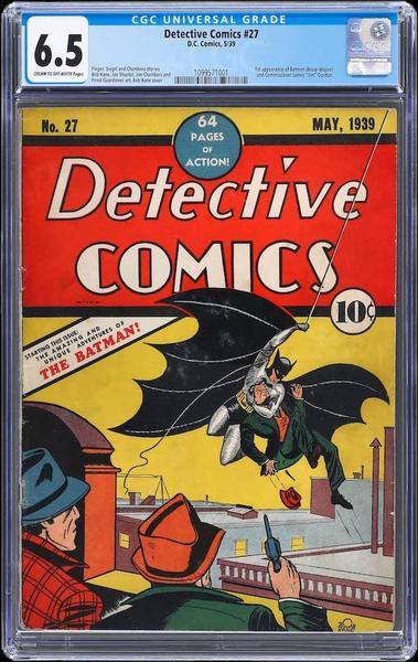 Detective Comics #27 CGC 6.5 will be at C2E2!