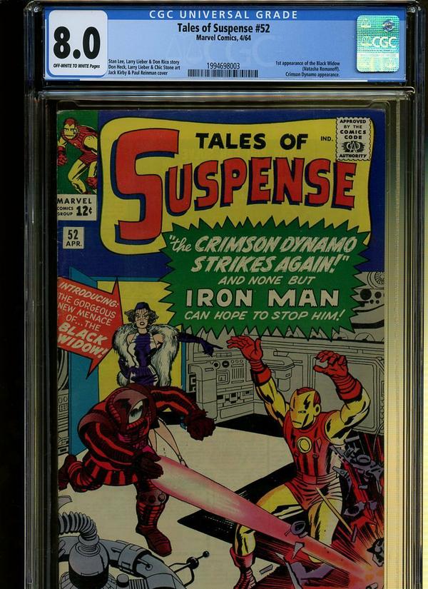 Tales of Suspense #52, 1st Black Widow