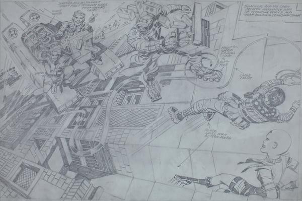 Part of the "lost" Ruby-Spears Jack Kirby art archive