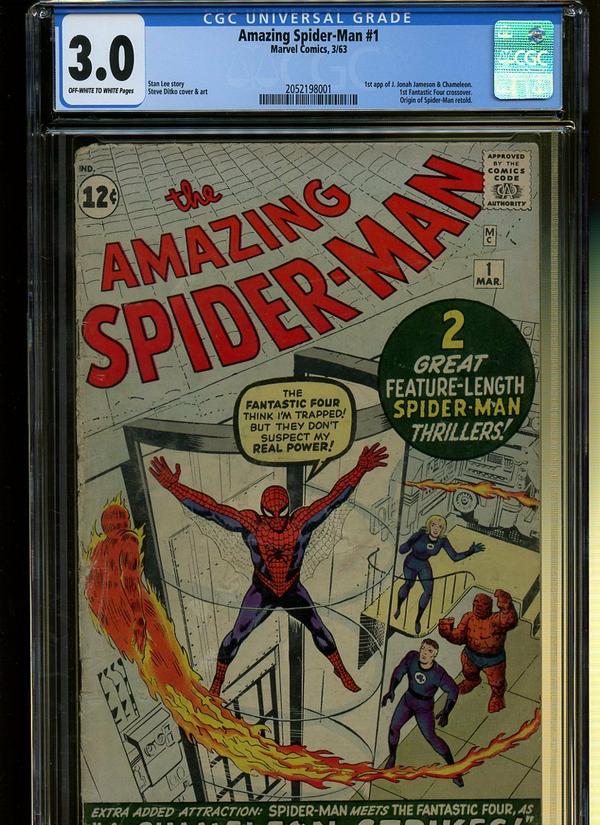 Amazing Spider-Man #1 CGC 3.0