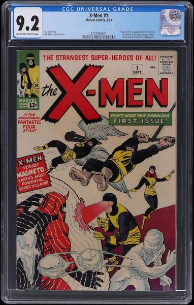 X-Men #1 CGC 9.2 closes tonight. Extended bidding begins at 10pm Eastern