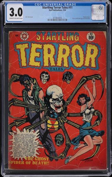 Startling Terror Tales #11 CGC 3.0