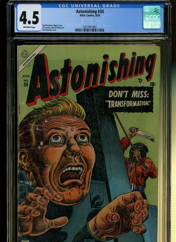 Astonishing #34 CGC 4.5