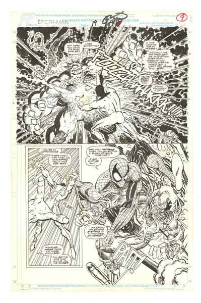 Erik Larsen Spider-Man art: $19,800!