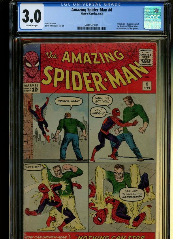 Amazing Spider-Man #4 CGC 3.0