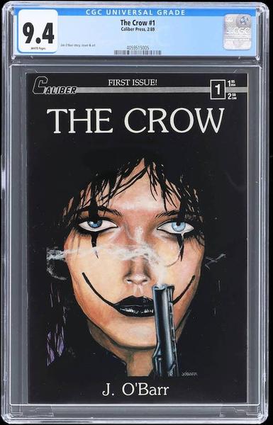 The Crow #1 CGC 9.4: 1st Crow