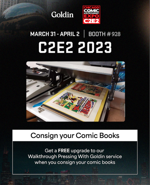 FREE Walkthrough Pressing for Anybody Who Consigns Books at C2E2!