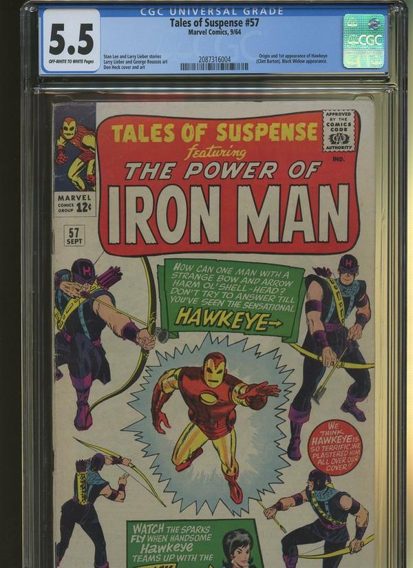 Tales of Suspense 57: 1st Hawkeye!