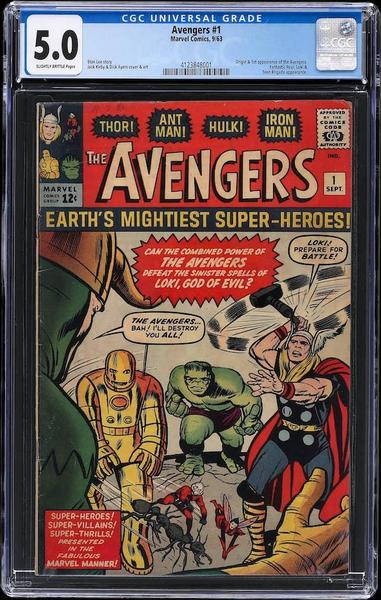 Pay with consignment and own the first appearance of the Avengers