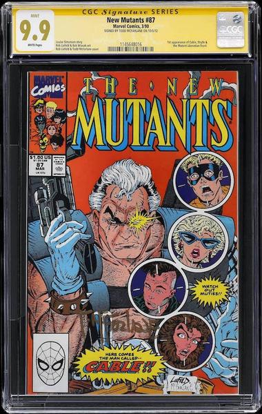 New Mutants #87 record Signature Series of all time!