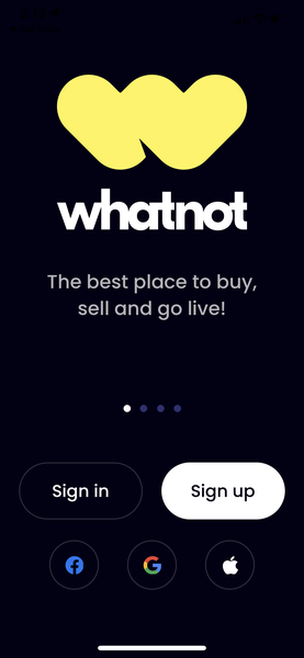 Click to visit WhatNot.com and download the app for iOS or Android