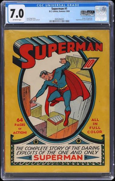 Superman #1 CGC 7.0 will be at C2E2!