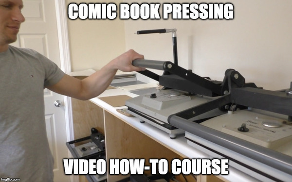 Click to learn more about the Comic Book Pressing Course