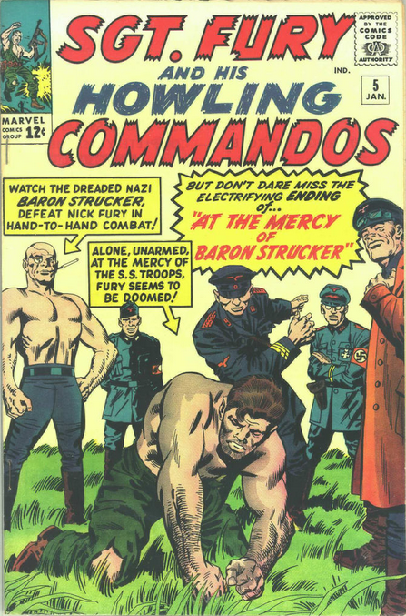 Sgt Fury and His Howling Commandos #5: first Baron Wulfgang von Strucker. Click to find yours!