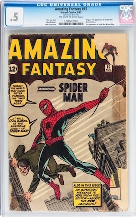 Stan Lee Co-Creates the Most Famous Superhero Ever: Amazing Fantasy #15