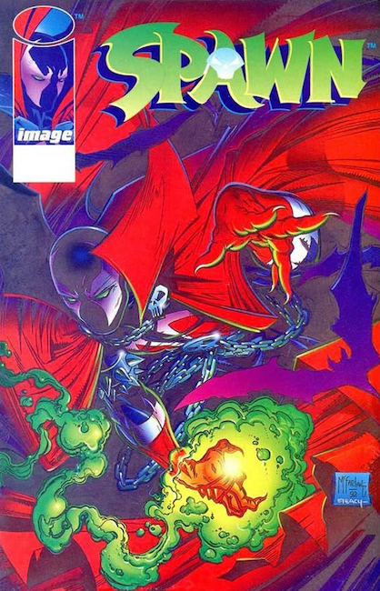 Spawn 1 black printing error QUALIFIED by CGC