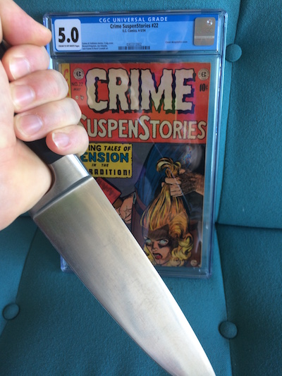 Crime SuspenStories #22: Classic Severed Head Pre-Code Horror Cover