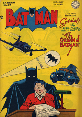 The origin of Batman: worth investing in. Modern crap: not.