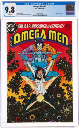 Omega Men #3 is one of the new entries on this year's 100 Hot Comics list