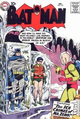 Batman #121, 1st Mr. Zero / Mr Freeze