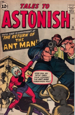 Tales to Astonish #35: 1st Ant-Man as hero, 1st Superhero Book in Series