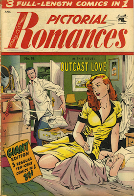 Pictorial Romances #18: A Classic Example of Matt Baker Cover Art