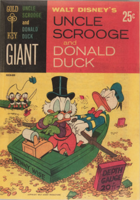 Click to see Uncle Scrooge comics price guide