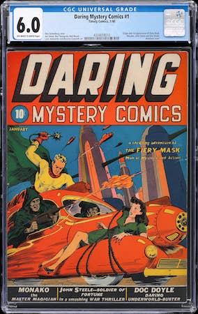 Daring Mysteries Comics #1 CGC 6.0