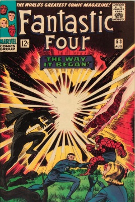 Fantastic Four #53: origin of Black Panther