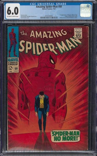 Amazing Spider-Man #50, first appearance of Kingpin