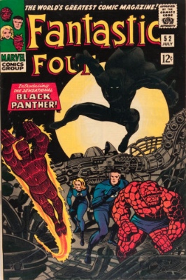 Fantastic Four #52 is the first appearance of Black Panther
