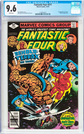 Fantastic Four 211 is the first Terrax the Tamer