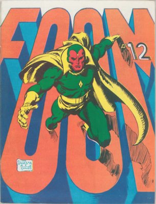 Vision Marvel Comics price guide