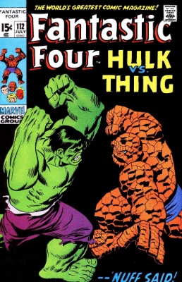 Fantastic Four #112: Hulk vs Thing, again