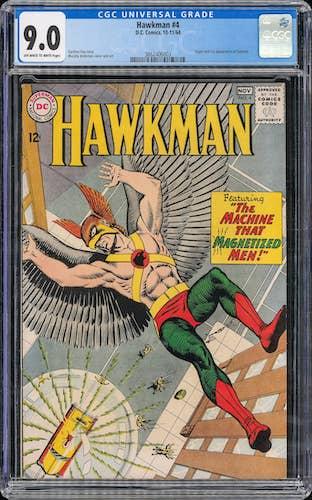 Hawkman #4 CGC 9.0: $3,660!